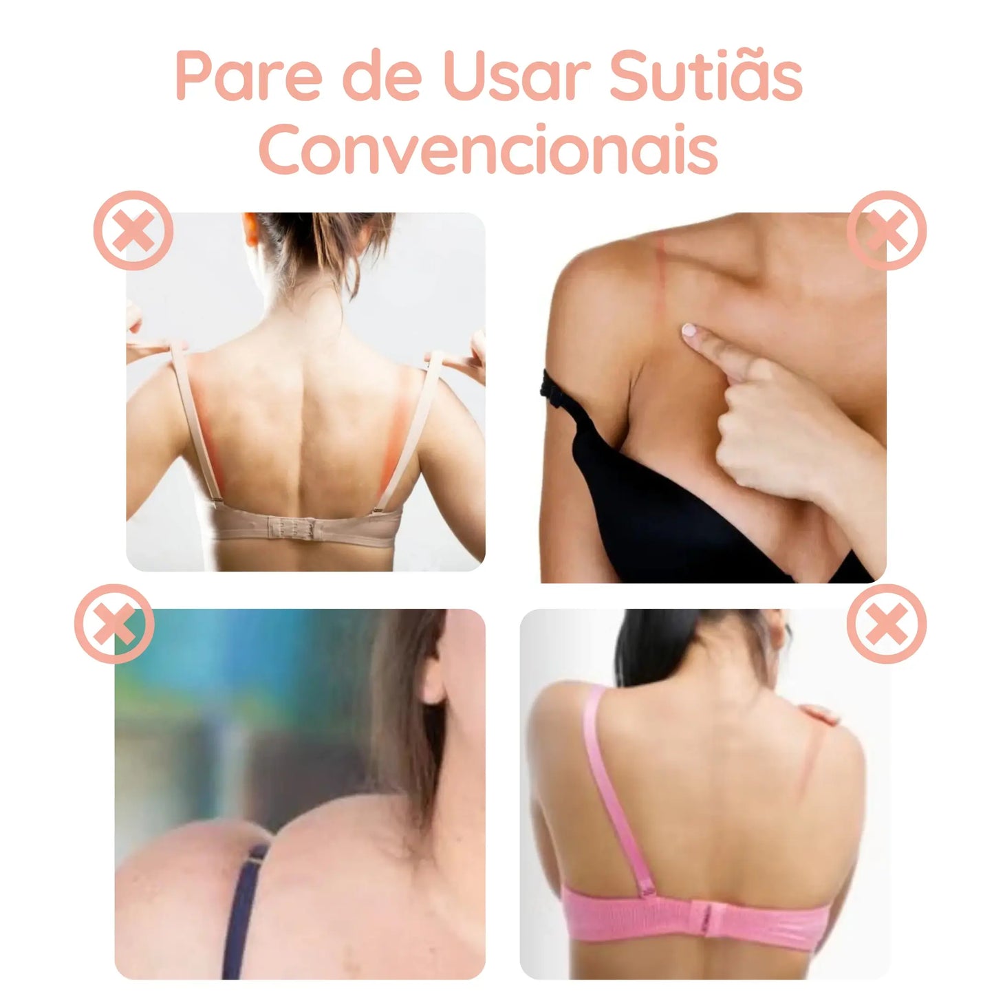 Kit 2 Sutiãs Amamentação Reforçado Pós Parto Bojo Removível Corpo e Colo