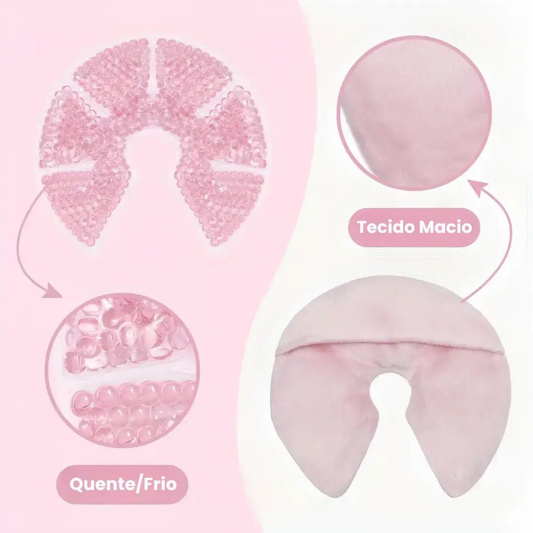 Compressa de Gel para Alívio de Dor nos Seios