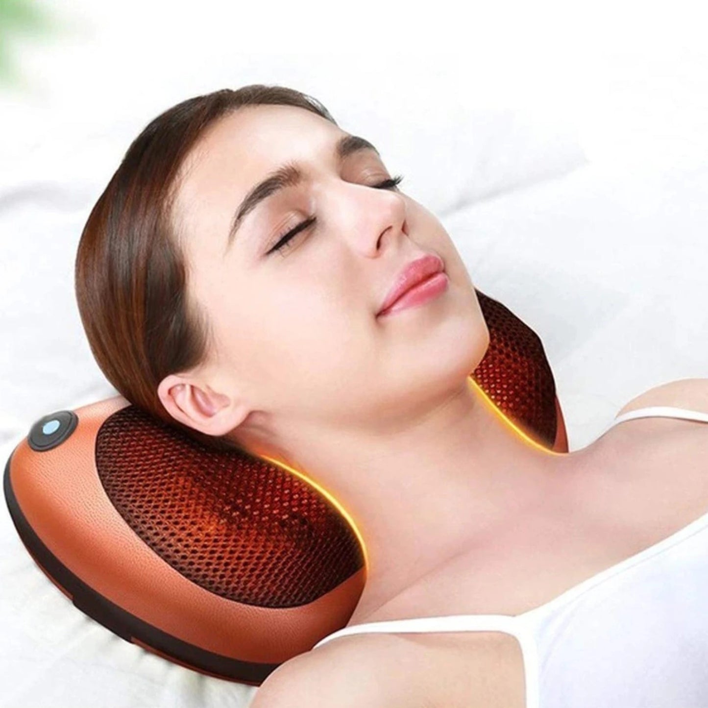 Almofada Massageador Shiatsu com Aquecimento para Lombar, Pescoço e Pés Corpo e Colo