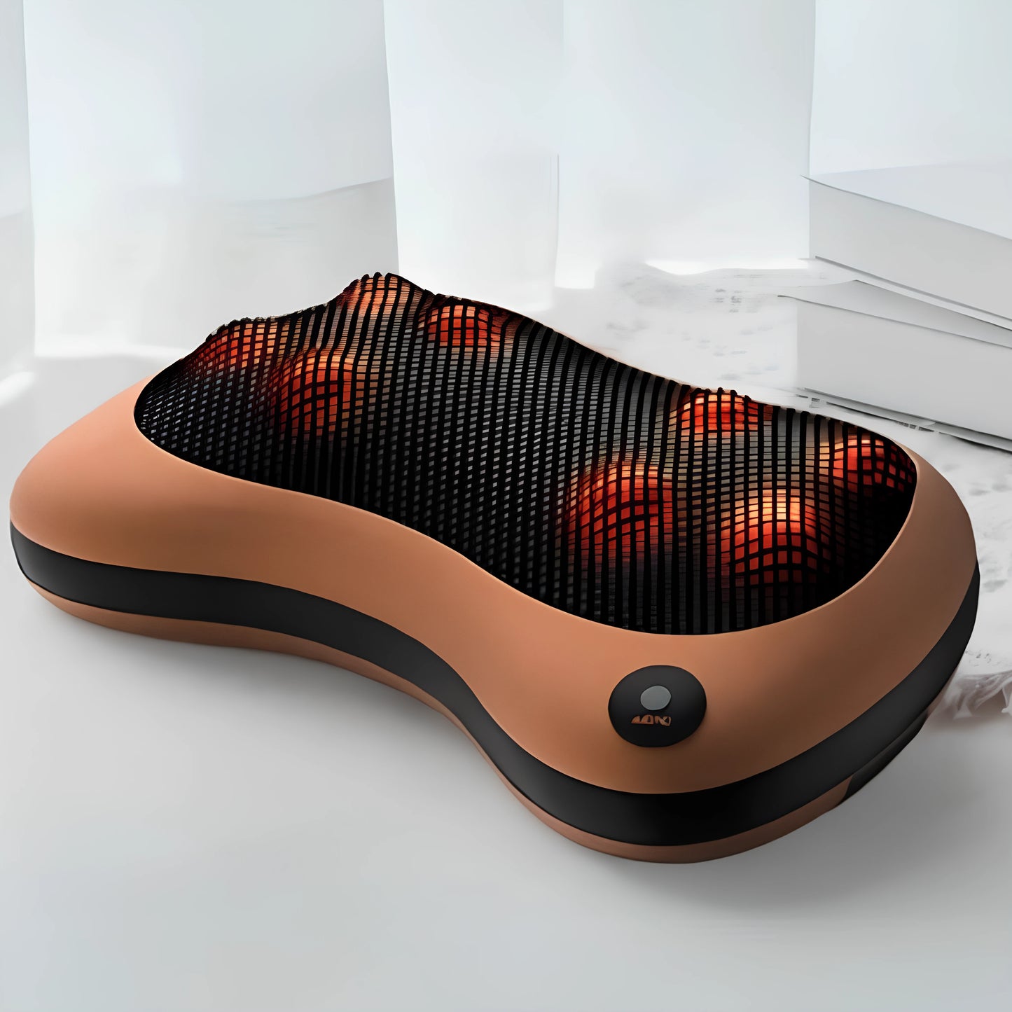 Almofada Massageador Shiatsu com Aquecimento para Lombar, Pescoço e Pés Corpo e Colo