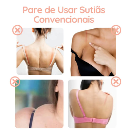 Kit 2 Sutiãs Amamentação Reforçado Pós Parto Bojo Removível Corpo e Colo