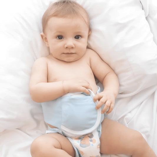 Cinta e Compressa Térmica para Cólica de Bebê (c/ Ervas e Gel) Corpo & Colo