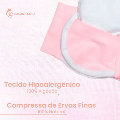 Cinta e Compressa Térmica para Cólica de Bebê com Ervas Corpo & Colo #777