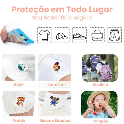 Kit Adesivos Repelentes de Citronela para Bebê Corpo & Colo