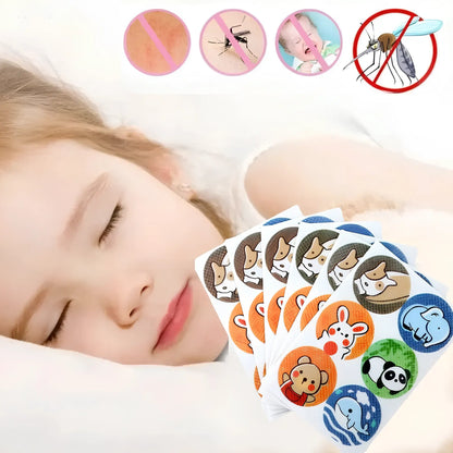 Kit Adesivos Repelentes de Citronela para Bebê Corpo & Colo