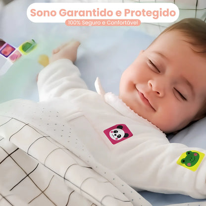 Kit Adesivos Repelentes de Citronela para Bebê Corpo & Colo