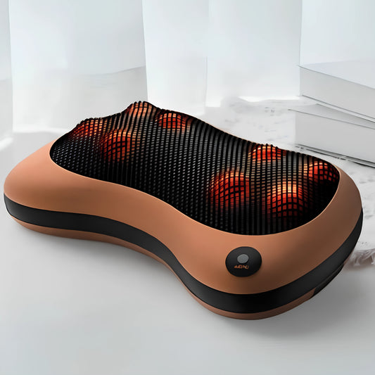 Almofada Massageador Shiatsu com Aquecimento para Lombar, Pescoço e Pés Corpo e Colo
