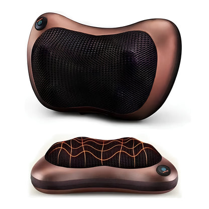 Almofada Massageador Shiatsu com Aquecimento para Lombar, Pescoço e Pés Corpo e Colo